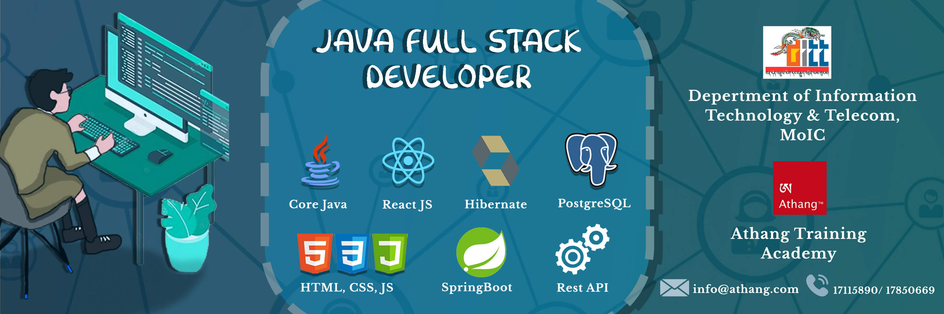 Call for Registration of Training on “Java Full Stack Developer”